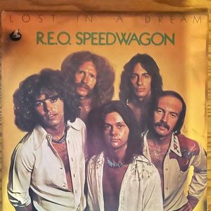 REO Speedwagon Lost in a Dream vinyl record. Vintage